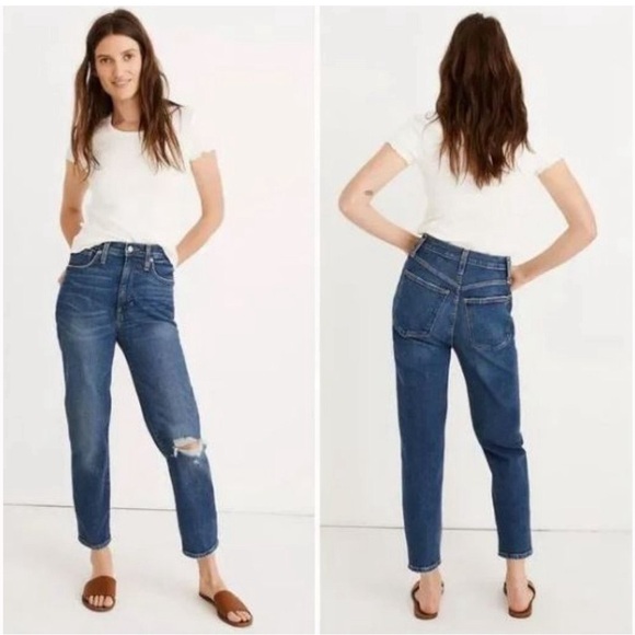 Madewell High Rise Mom Jean - Picture 15 of 15